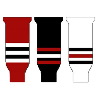 Knitted Hockey Socks - Chicargo Blackhawks