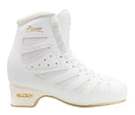 Edea Piano White Junior Figure Skates -  Boot Only